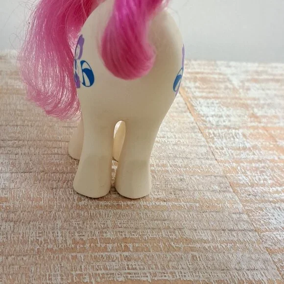 Vintage 1982 G1 My Little Pony LI'L TOT Doll Teddy Hasbro MLP Pink - Picture 11 of 12